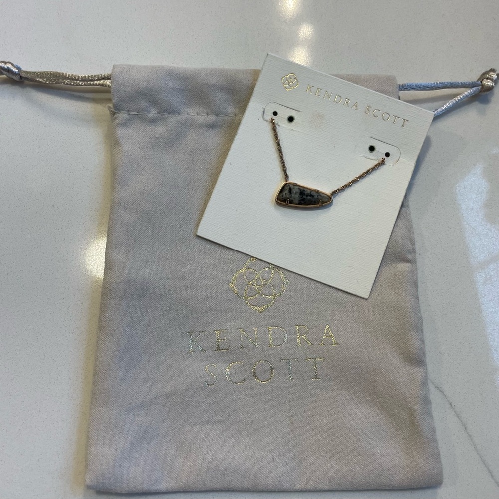 Kendra Scott Rose Gold Dainty Necklace